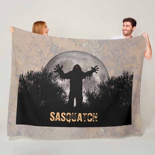 Sasquatch Fleecedecke (Beispiel)