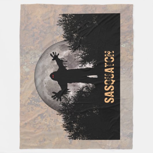 Sasquatch Fleecedecke (Vorderseite)