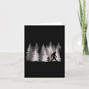 Sasquatch Forest Legend Nature Karte