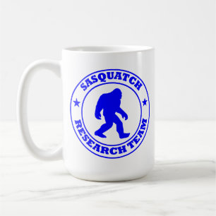SASQUATCH FORSCHUNGSTEAM - blaues Prologo Bigfoots Kaffeetasse