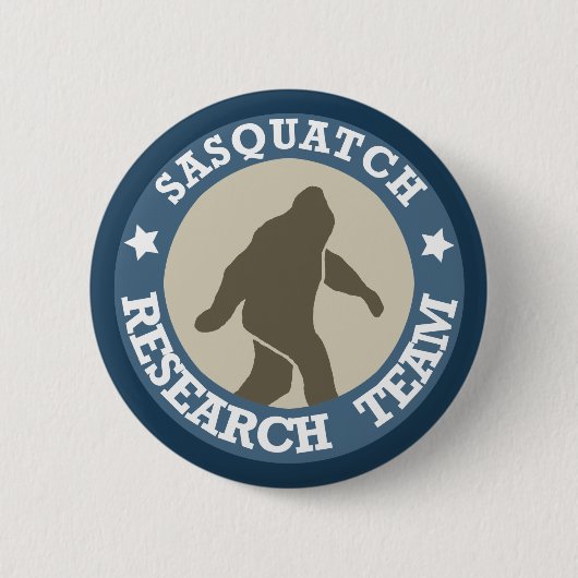 Sasquatch Forschungsteam Button (Vorderseite)