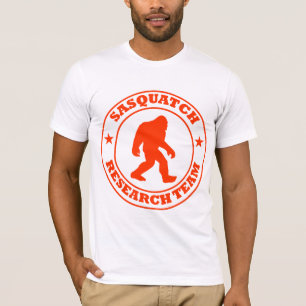 SASQUATCH FORSCHUNGSTEAM - rotes Prologo Bigfoots T-Shirt