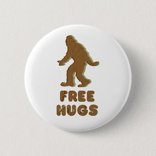 SASQUATCH - FREIES HUGS BUTTON (Vorderseite)