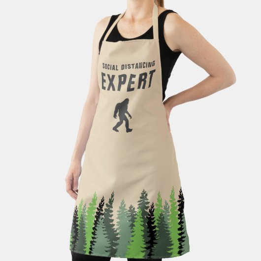 Sasquatch Funny Schürze (InSitu)