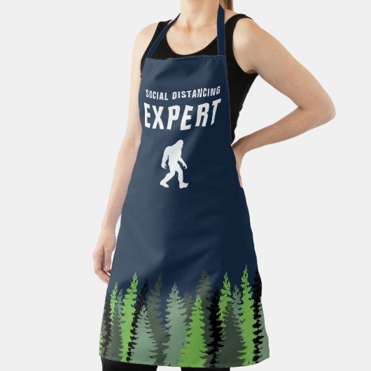 Sasquatch Funny Schürze (InSitu)