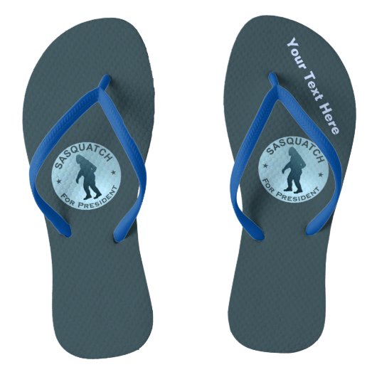 Sasquatch für den Präsidenten Badesandalen (Fußbett)