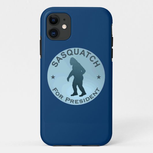 Sasquatch für den Präsidenten Case-Mate iPhone Hülle (Rückseite)