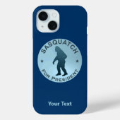 Sasquatch für den Präsidenten Case-Mate iPhone Hülle (Rückseite)