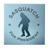 Sasquatch für den Präsidenten Fliese (Vorderseite)