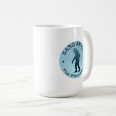 Sasquatch für den Präsidenten Kaffeetasse (VorderseiteRechts)