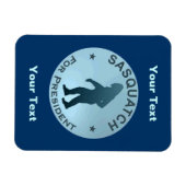 Sasquatch für den Präsidenten Magnet (Horizontal)