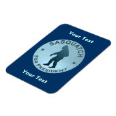 Sasquatch für den Präsidenten Magnet (Linke Seite)