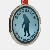 Sasquatch für den Präsidenten Ornament Aus Metall (Rechts)