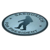 Sasquatch für den Präsidenten Schneidebrett (Ecke)