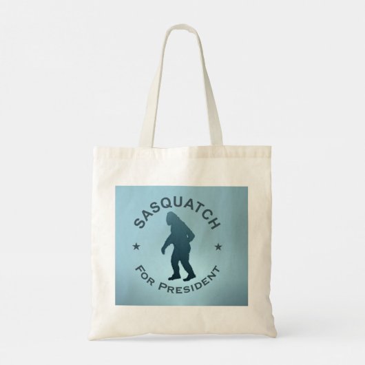 Sasquatch für den Präsidenten Tragetasche (Rückseite)