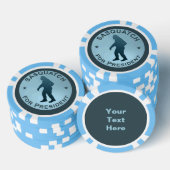Sasquatch für Präsident kann Cooler Pokerchips (Stapel)