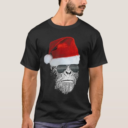 Sasquatch geheimer Sankt T - Shirt (Vorderseite)
