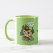 Sasquatch Geschenk-Ideen-lustige Tasse (Links)