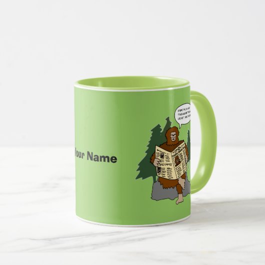 Sasquatch Geschenk-Ideen-lustige Tasse (VorderseiteRechts)
