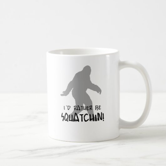 Sasquatch Geschenke Kaffeetasse (Rechts)