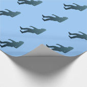 Sasquatch Geschenkpapier (Ecke)