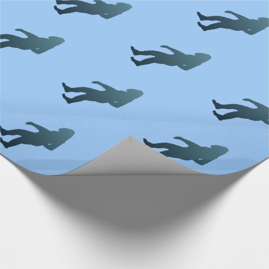 Sasquatch Geschenkpapier (Ecke)