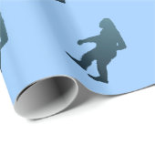 Sasquatch Geschenkpapier (Rolleneckpunkt)