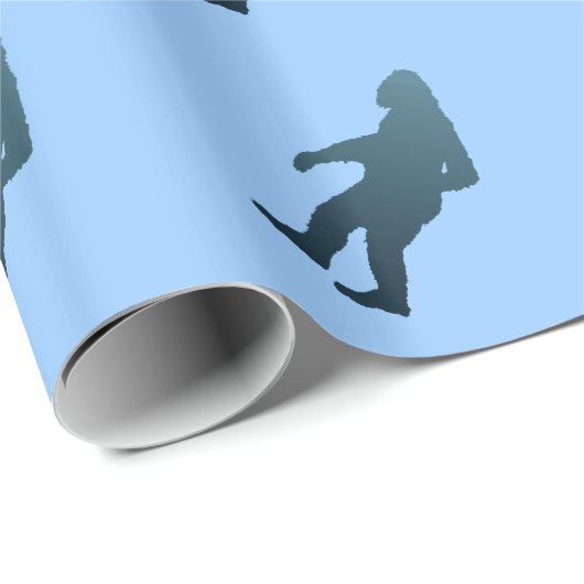 Sasquatch Geschenkpapier (Rolleneckpunkt)