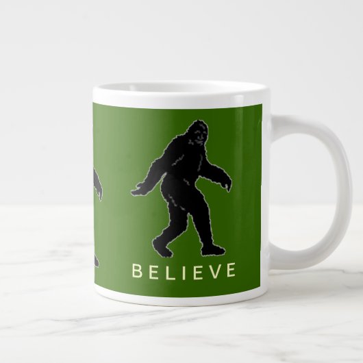 Sasquatch glauben grüner riesiger Tasse (Rechts)