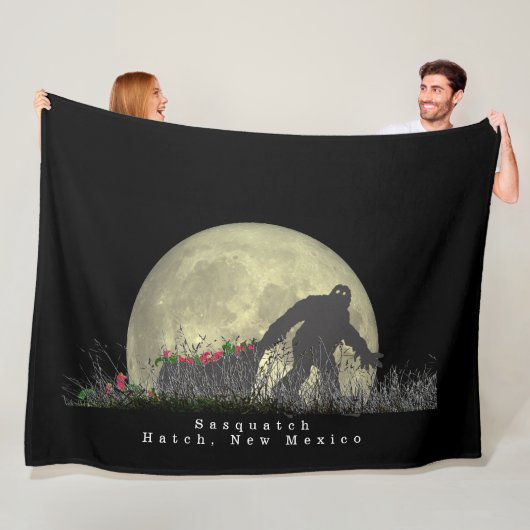 Sasquatch - Hatch, New Mexico Blanket Fleecedecke (Beispiel)