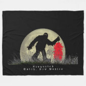 Sasquatch - Hatch, New Mexico Blanket Fleecedecke (Vorderseite (Horizontal))