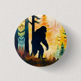 Sasquatch-Herbstlandschaft-Sonnenuntergang Button