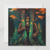 Sasquatch Hiding Karte (Vorderseite)