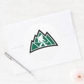 Sasquatch Hockey 3" Rundaufkleber (Blatt 6) Runder Aufkleber (Umschlag)