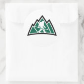 Sasquatch Hockey 3" Rundaufkleber (Blatt 6) Runder Aufkleber (Tasche)