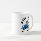Sasquatch Hockey Legend Bigfoot Kaffeetasse (VorderseiteRechts)