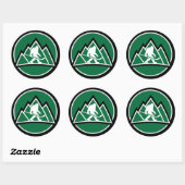 Sasquatch Hockey Sticker - weg (Blatt)