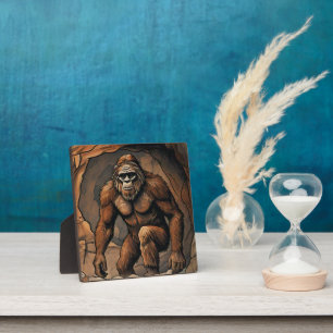 Sasquatch-Höhle Fotoplatte