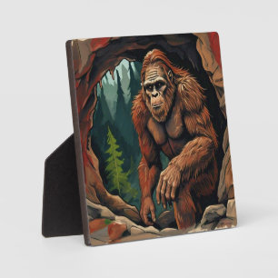 Sasquatch-Höhle Fotoplatte