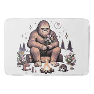 Sasquatch Holding-Blume Badematte