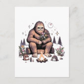 Sasquatch Holding-Blume Begleitkarte (Vorderseite)