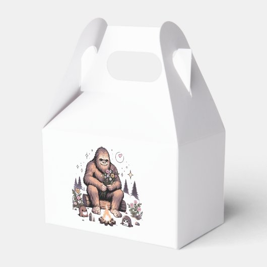 Sasquatch Holding-Blume Geschenkschachtel (Vorderseite)