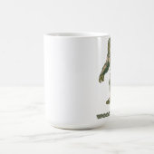 Sasquatch: Hölzerne Booger-Kaffee-Tasse Kaffeetasse (Mittel)