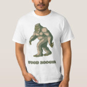 Sasquatch: Hölzerner Booger T-Shirt (Vorderseite)