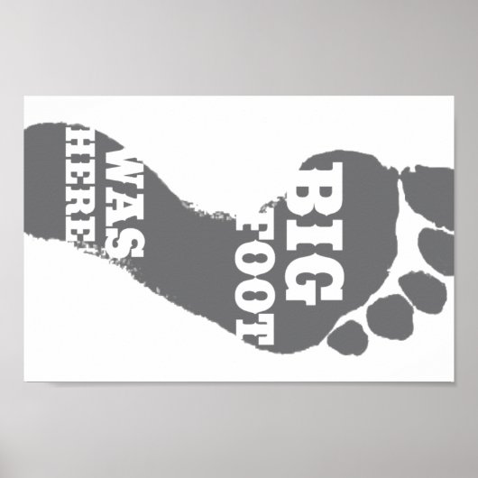 Sasquatch Hunter - Bigfoot Poster (Vorne)