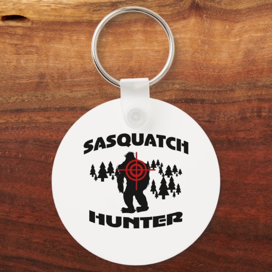 Sasquatch Hunter Schlüsselanhänger (Vorderseite)