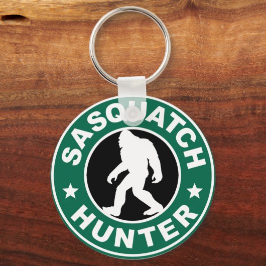Sasquatch Hunter Schlüsselanhänger (Vorderseite)