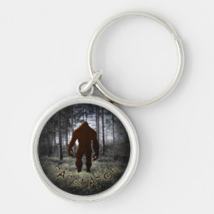 SASQUATCH IM HOLZ SCHLÜSSELANHÄNGER