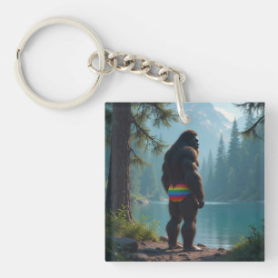Sasquatch in Blüte Schlüsselanhänger