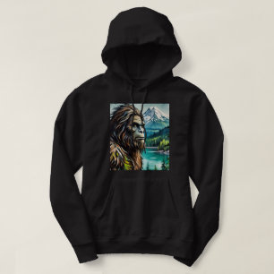 Sasquatch in den Bergen Hoodie